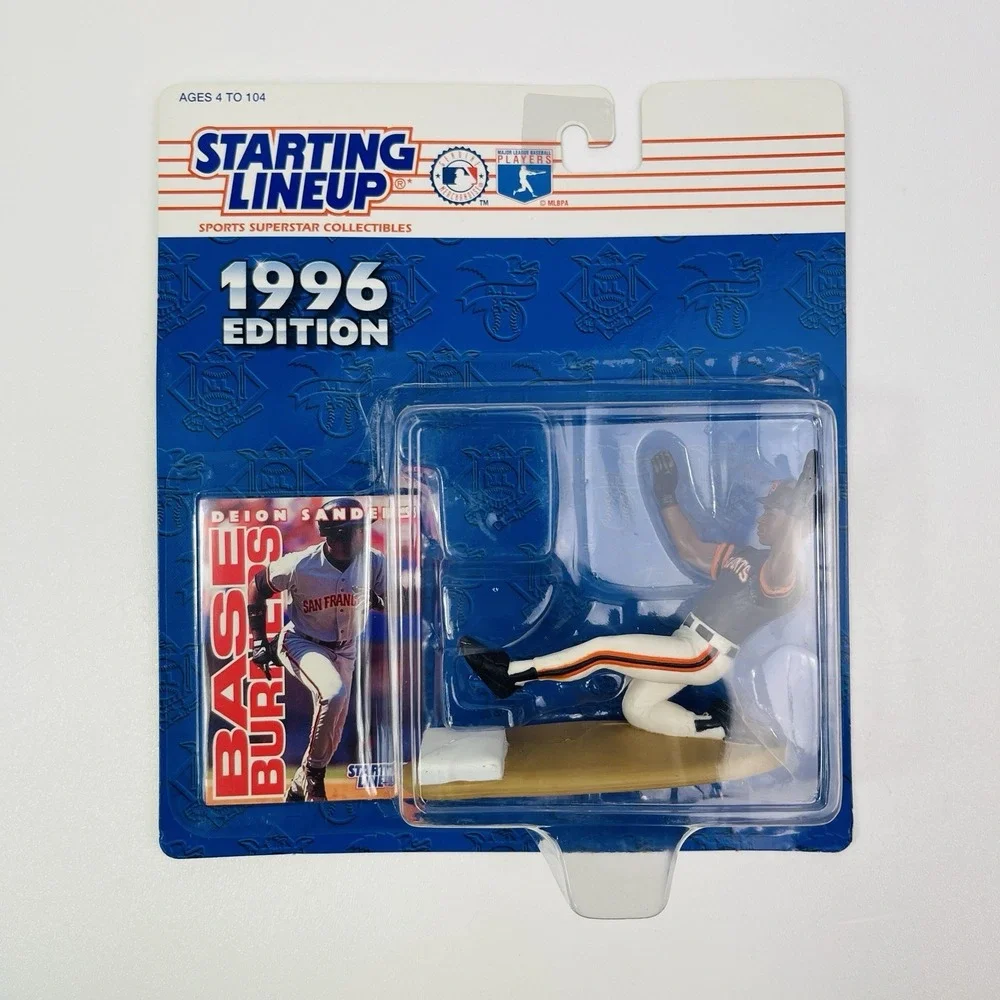 1996 Starting Lineup Deion Sanders San Francisco Giants Kenner Sports Figure